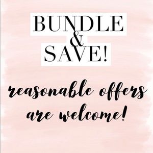Bundle and save 10% or more!!